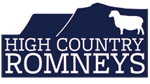 High Country Romneys Logo